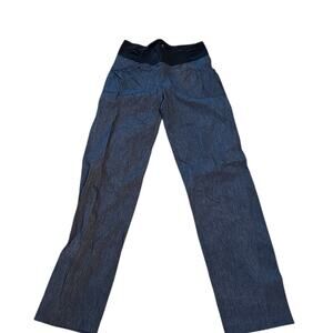 Prana Women’s Medium Charcoal/ blue Jean color long pants